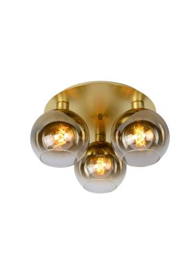 LAMPARA DE TECHO MARIUS DORADO 3XE27