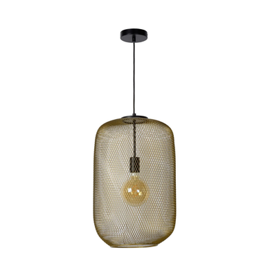 Lámpara Colgante Mesh 1xE27 Dorado
