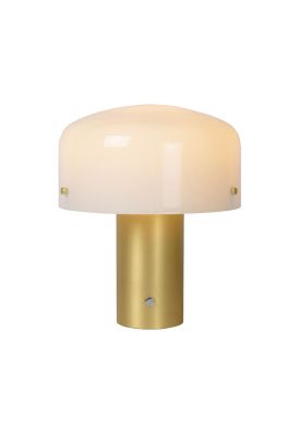 LAMPARA DE MESA TIMON DORADO 1xE27