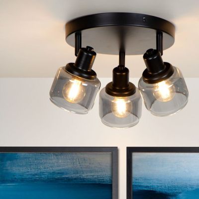 Imagen 2 del producto Lámpara de Techo Direccional Bjorn Negro 3xE14