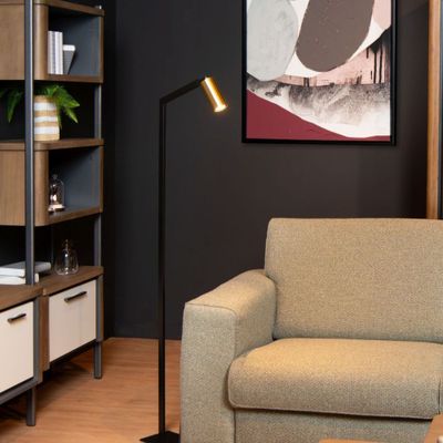 Imagen 2 del producto Lámpara de Pie Sybil Negro 1xGU10