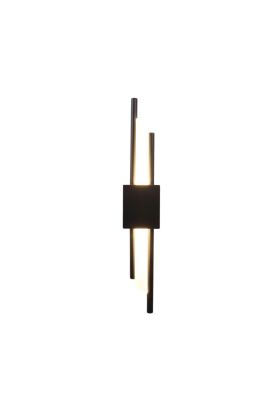 APLIQUE DE PARED LED NEGRO VIDAR