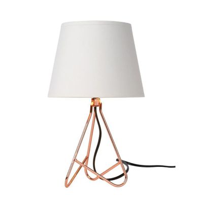 Lámpara de Mesa Gitta Cobre 1xE14
