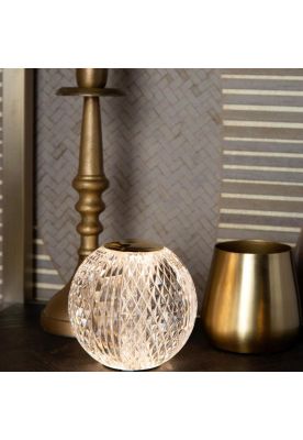 Imagen 2 del producto LAMPARA DE MESA RECARGABLE CINTRA DORADO DIMEABLE