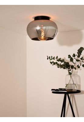 Imagen 2 del producto LAMPARA DE TECHO JUDI NEGRO 1xE27