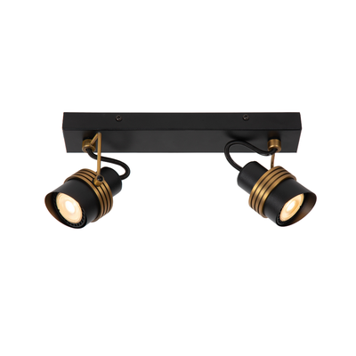 Foco Direccional Tundra Negro 2xGU10