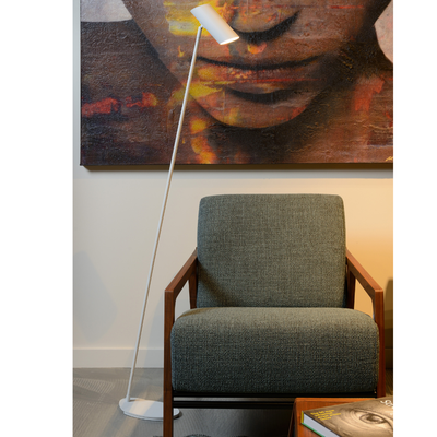 Imagen 2 del producto LAMPARA DE PIE HESTER BLANCO 1XGU10