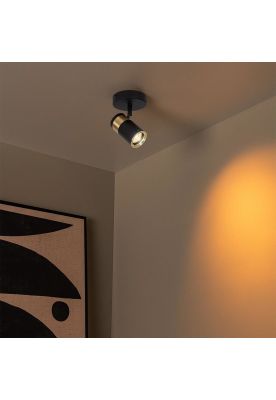 Imagen 2 del producto FOCO DIRECCIONAL GORIK NEGRO 1XGU10