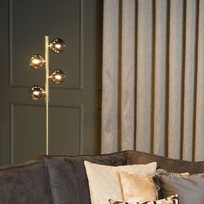 Imagen 2 del producto Lámpara de Pie Tycho Dorado 4xG9