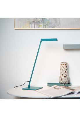 Imagen 2 del producto LAMPARA DE MESA LAVALE TURQUESA LED 3W-2700K