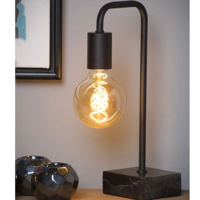 Imagen 2 del producto Lámpara de Mesa Lorin Negro 1xE27