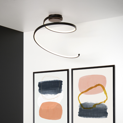 Imagen 2 del producto Plafon Maxence Negro Ø46