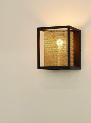 Imagen 2 del producto APLIQUE SANSA NEGRO 1xE27