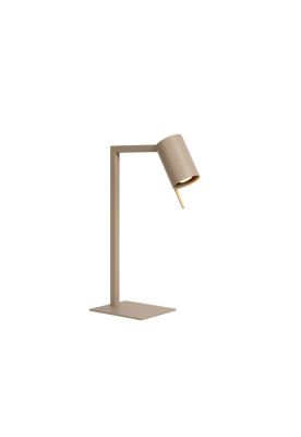 LAMPARA DE MESA LESLEY BEIGE 1XGU10