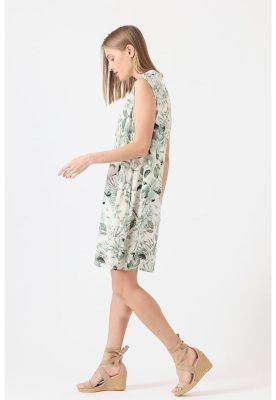 Imagen 2 del producto Vestido verde estampado PRIVILEGE 1142