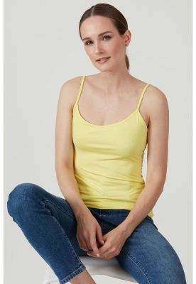 Polera poliamida amarilla