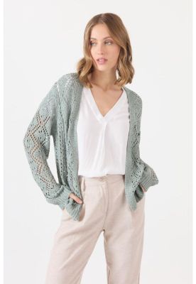 Imagen 2 del producto Tapado tejido verde agua