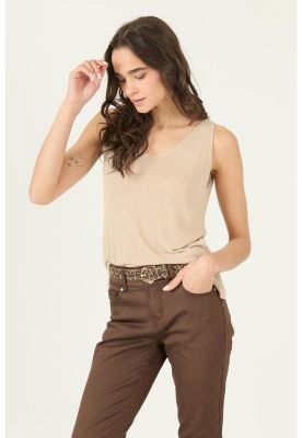 Polera beige PRIVILEGE 3034