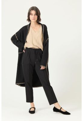 Abrigo negro PRIVILEGE 2783