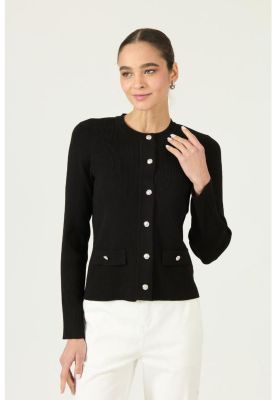 Imagen 2 del producto Cardigan negro PRIVILEGE 2952