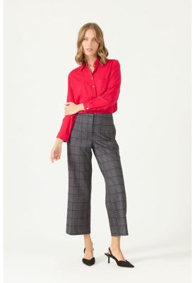 Imagen 2 del producto Leggings gris cuadros PRIVILEGE 2127