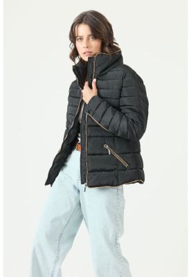 Parka negra PRIVILEGE 2730