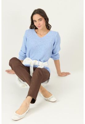 Imagen 2 del producto Sweater celeste PRIVILEGE 3113