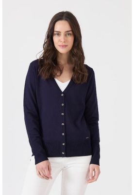 Imagen 2 del producto Cardigan azul marino manga larga PRIVILEGE