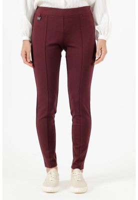 Imagen 2 del producto Leggings slim fit burdeo PRIVILEGE 335