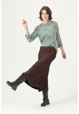 Falda cafe moro PRIVILEGE 2752