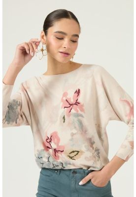 Sweater crudo flores PRIVILEGE 2931