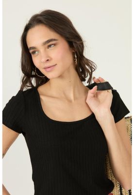 Imagen 2 del producto Polera negra PRIVILEGE 2876