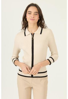 Imagen 2 del producto Cardigan beige PRIVILEGE 2969