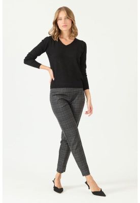 Leggings gris medio cuadros PRIVILEGE 2101