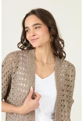 Imagen 2 del producto Tapado tejido beige PRIVILEGE 2963