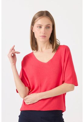 Imagen 1 del producto Sweater rojo manga corta PRIVILEGE