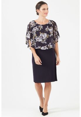 Imagen 1 del producto Vestido azul marino estampado