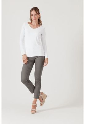 Imagen 2 del producto Polera poliamida blanca PRIVILEGE 826