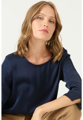 Imagen 2 del producto Blusa azul marino PRIVILEGE 2365