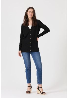 Cardigan negro PRIVILEGE 1561