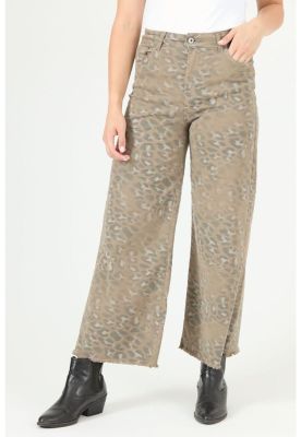Imagen 2 del producto Jeans wide leg vison animal print PRIVILEGE 2290