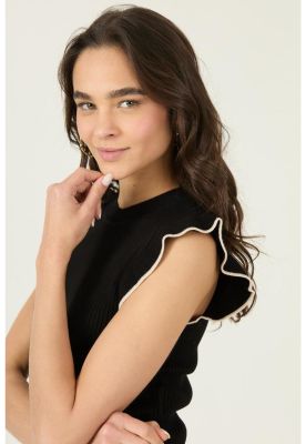 Imagen 2 del producto Polera negra PRIVILEGE 2874