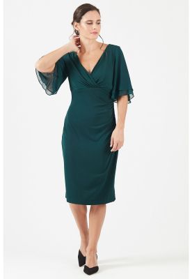 Vestido verde PRIVILEGE 8