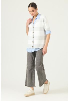 Cardigan gris PRIVILEGE 2953