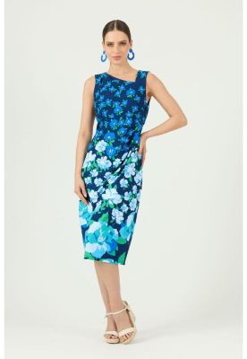 Imagen 2 del producto Vestido azul flores PRIVILEGE 1409