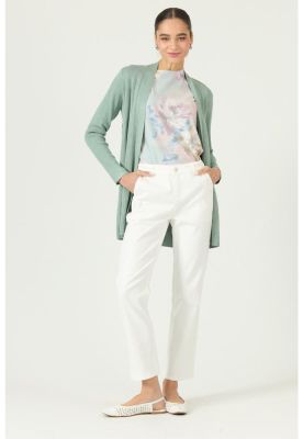 Imagen 1 del producto Tapado tejido verde PRIVILEGE 2948