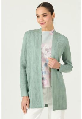 Imagen 2 del producto Tapado tejido verde PRIVILEGE 2948