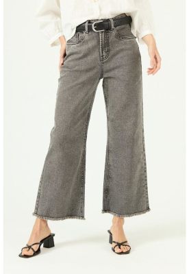 Imagen 2 del producto Pantalon wide leg gris PRIVILEGE 2065