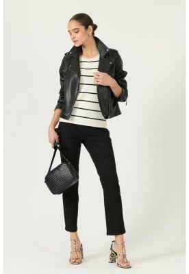 Imagen 1 del producto Polera tejida beige PRIVILEGE 2942