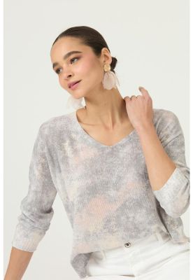 Imagen 2 del producto Sweater gris estampado PRIVILEGE 3124